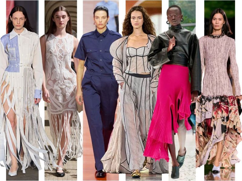 Spring–Summer 2026 fashion trends: cuts, fabrics and colors