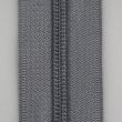 5 mm open-ended zipper with one slider 75 cm / Grey 317