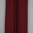 5 mm open-ended zipper with one slider 80 cm / Wine 178