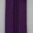 5 mm open-ended zipper with one slider 80 cm / Grape 175
