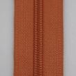 5 mm open-ended zipper with one slider 80 cm / Brick brown 283