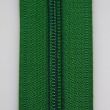5 mm open-ended zipper with one slider 85 cm / Green 243