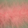 Feather trim / Dusky pink