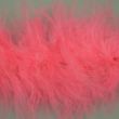 Feather trim / Shocking pink