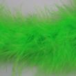 Feather trim / Lime green