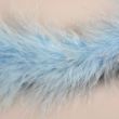 Feather trim / Pale blue