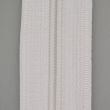 5 mm open-ended zipper with two sliders 50 cm / White 101
