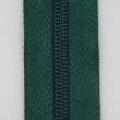 5 mm closed-ended zipper with one slider 25 cm / Green 270