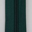 5 mm open-ended zipper with one slider 25 cm / Pine green 272
