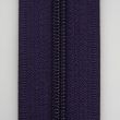 5 mm open-ended zipper with one slider 25 cm / Purple 195