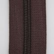 5 mm open-ended zipper with one slider 45 cm / Dark brown 301