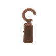 Plastic curtain hook with a clamp / 30002-300 Brown