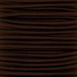 Round coloured elastic band / 18046-304 Dark brown
