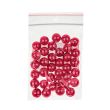 Mother-of-pearl pearls 10 mm / 22515-148 Red
