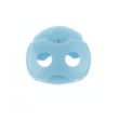 Two-hole toggle stopper / 25071-188 Light blue