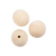 Wooden beads / 50 mm / hole 8 mm