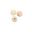 Wooden beads / 20 mm / hole 4 mm