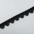 Decorative fringe for furniture / 16076-332 Black