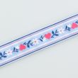 Jacquard pattern ribbon / Light blue