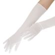 Festive long gloves / White