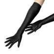 Festive long gloves / Black