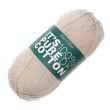 Yarn James C Brett It´s 100% Pure Cotton / IC01 Beige