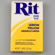 RIT Fabric Dye / Lemon Yellow