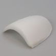 Shoulder pads B16 / covered / white