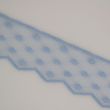 Dotted edge lace / Blue