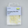 Safety Pins in The Box 30 pcs / Yellow 19-22 mm