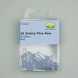 Safety Pins in The Box 30 pcs / Blue 19-22 mm