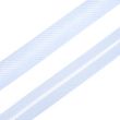 Cotton bias binding with structured pattern / Light blue 8902