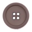 Simple button / 27 mm / Grey