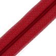 Closed end invisible zip 60 cm / Dark red 163