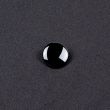 Plastic button / Black / 25 mm