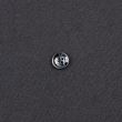 Plastic button / Black / 15 mm