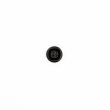 Plastic button / Black / 25 mm