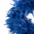 Feather boa / Dark blue