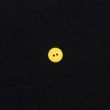 Plastic button / Yellow / 15 mm