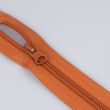 5 mm open-ended zipper with one slider 25 cm / Rust 280