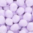 Acrylic pom-poms set 6 mm / Lilac