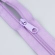 5 mm open-ended zipper with one slider 40 cm / Lilac 167