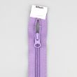 5 mm open-ended zipper with one slider 60 cm / Dull purple 167