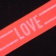 Neon Lurex Love Elastic / Flo Orange