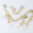 Outwear hanging loop / chain 78 mm / Gold