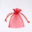 Organza bag / 9 x 12,5 cm / Red 16