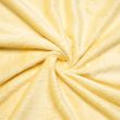 Piece of fleece fabric / Light yellow