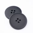 Simple button / 15 mm / Black