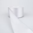 Double-sided satin ribbon 50 mm / 0007 Shell Grey