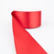 Double-sided satin ribbon 50 mm / 0260 Scarlet